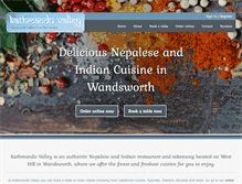 Tablet Screenshot of kathmanduvalley.co.uk